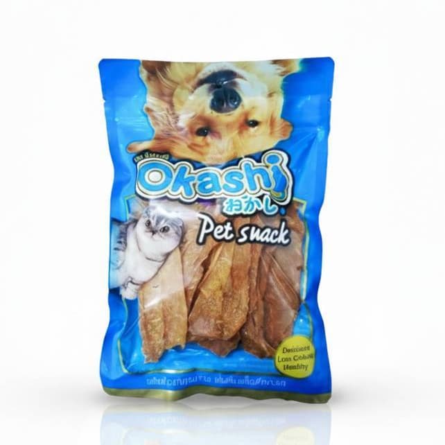 OKASHI SNACK DOG AND CAT ขนมขบเคี้ยวสำหรับสุนัข และแมว รูปที่ 3