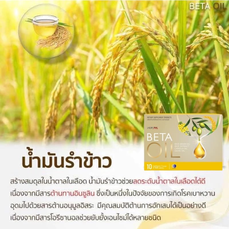 6.6 ซื้อ1แถม1 Beta Oil เบต้า ออยล์ ลดไขมันในเลือด ลดคอเลสเตอรอล โปรคุ้มพิเศษ งานวิจัยคนไทย รูปที่ 3