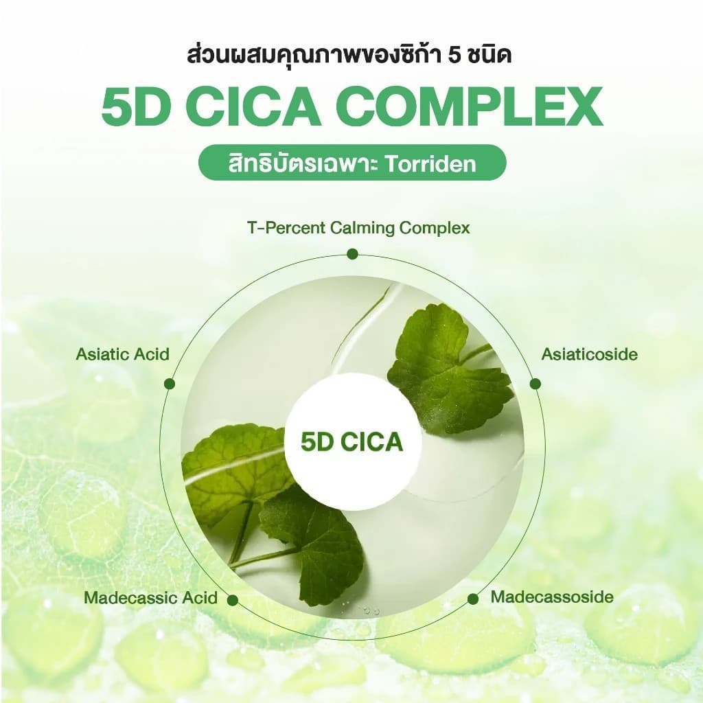 Torriden Balanceful Cica Control Serum 50ml. เซรั่ม Cica รูปที่ 8