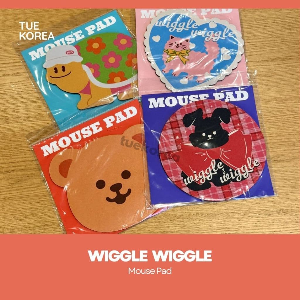 แผ่นรองเมาท์ Wiggle Wiggle Mouse Pad นุ่ม สบายมือ รูปที่ 1