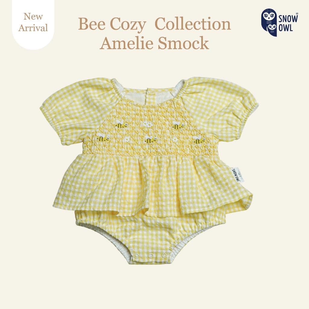 Snow Owl ของแท้ !! ชุดเด็กแรกเกิด- 4 ปี Bee cozy collection ลวดลายสุดน่ารัก รูปที่ 5