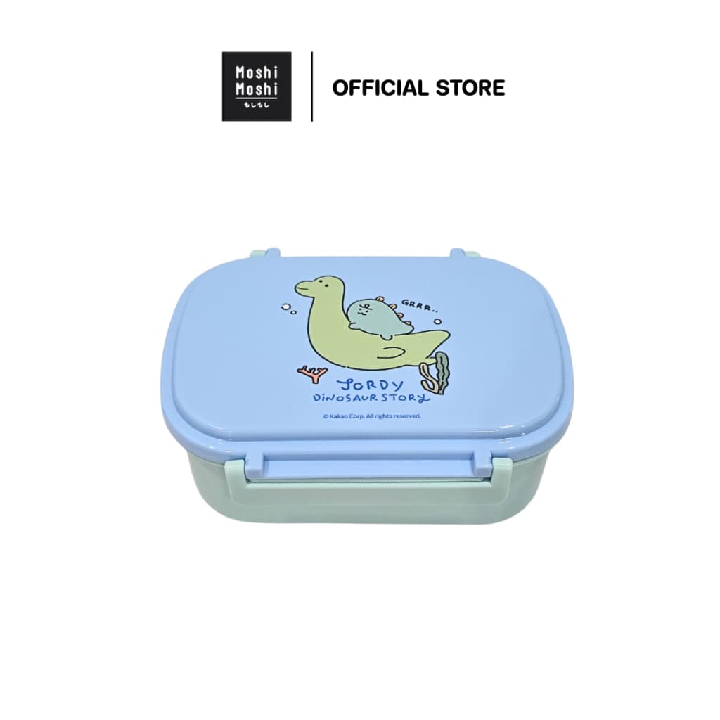 Moshi Moshi กล่องอาหาร กล่องข้าวพร้อมช้อน ลาย Jordy จากแก๊ง NINIZ ลิขสิทธิ์แท้จาก Kakao Friends รุ่น 6100007226-7228 รูปที่ 2