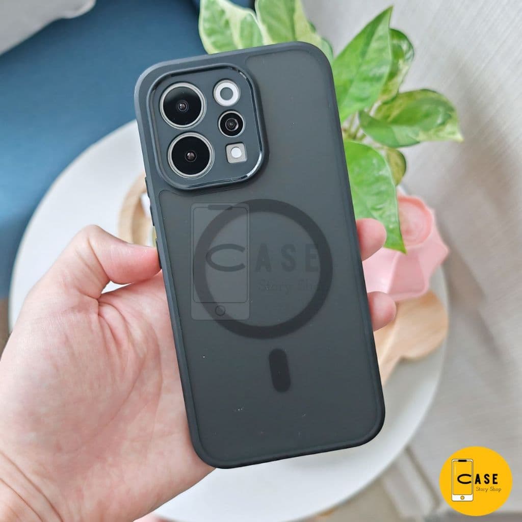 เคส Vivo V70 / V70 FE เคสแม่เหล็ก กันกระแทก ฝาหลังแข็ง ส่งจากไทย Frosted Case รูปที่ 5