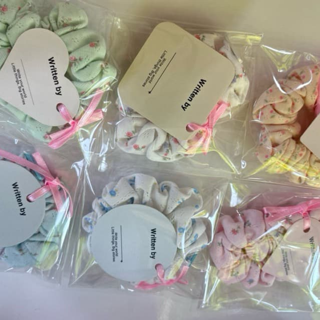 Written by - ถุงจุ่ม Scrunchies Blind Bag ยางมัดผมสุดคิ้วท์ ลุ้นสนุกทุกการเปิด ของขวัญรับปริญญา ของขวัญปัจฉิม รูปที่ 2
