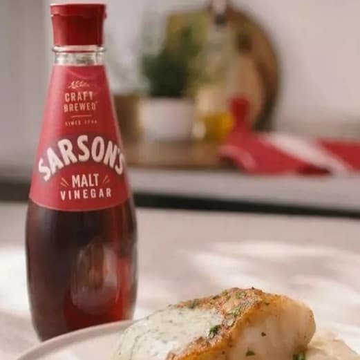 Sarson's Original Malt Vinegar l เซอร์สันส์ น้ำส้มสายชูหมักจากข้าวมอลต์ รูปที่ 3
