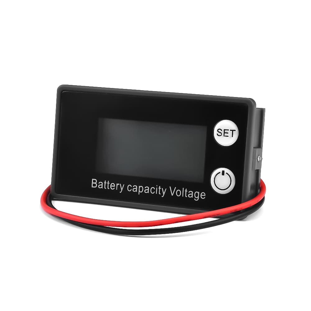 6133A DC8-100V มิเตอร์ไฟฟ้าดิจิตอล LCD โวลต์มิเตอร์จอแสดงผล LCD พร้อมสายเคเบิล รูปที่ 6