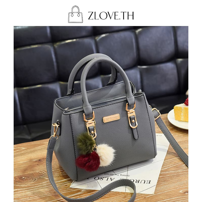 ZLOVE กระเป๋าสะพายผญ สะพายข้างความจุขนาดใหญ่ใหม่ กระเป๋าผู้หญิงหนัง PU ใส่ของได้เยอะ รูปที่ 3