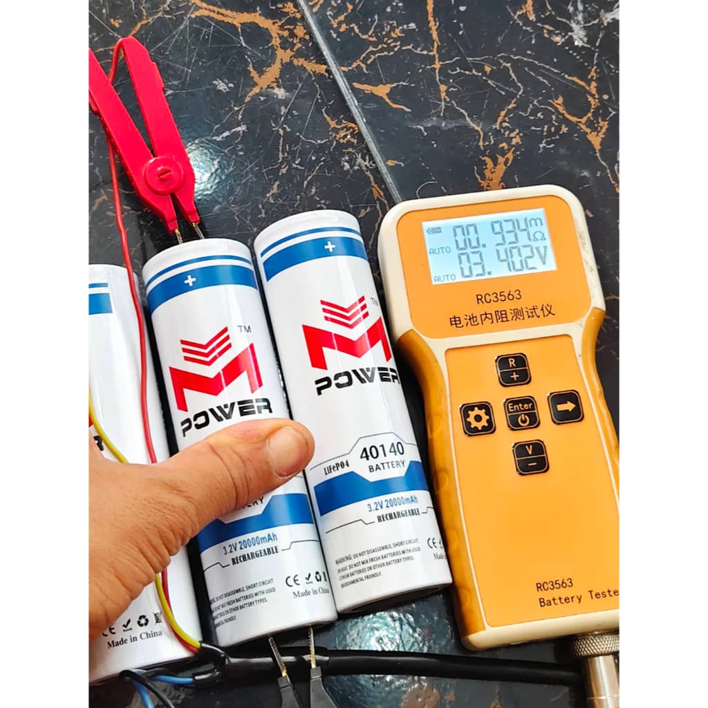 M-Power แบตเตอรี่ LiFePO4 ฺBattery 40140 3.2V 20,000mAh ลิเธียมฟอสเฟต ยี่ห้อ M-Power ของแท้ แบตใหม่ 100% 4-8 ก้อน รูปที่ 9