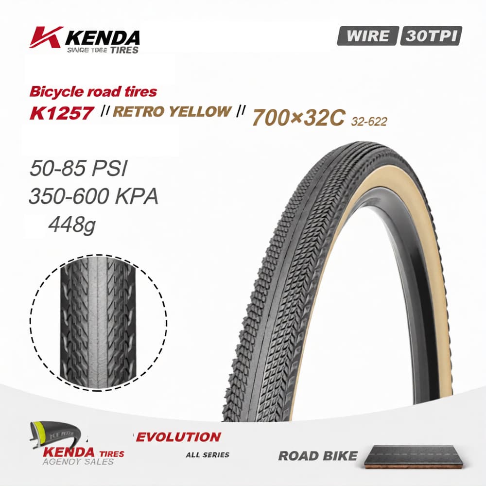 Gravel bicycle tire ส่งจากไทย รูปที่ 2
