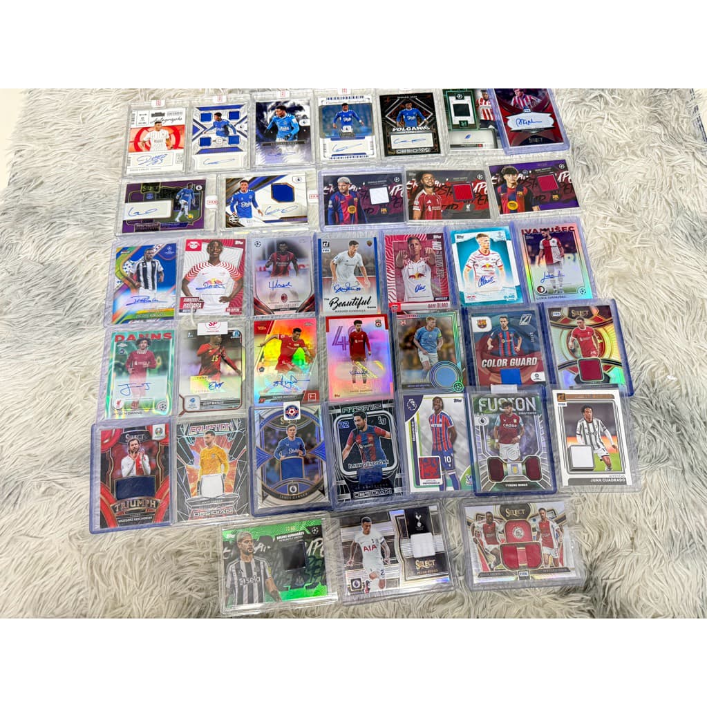 กล่องสุ่มการ์ดฟุตบอล การัน,ลายเซ็น,หรือชิ้นส่วน 100% ทุกกล่อง Panini , Topps รูปที่ 4