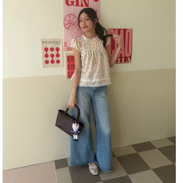 Baby blouse 1- อ่านขนาดก่อนน้า* รูปที่ 7