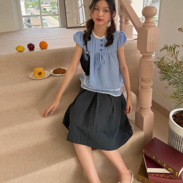 Baby blouse 1- อ่านขนาดก่อนน้า* รูปที่ 1