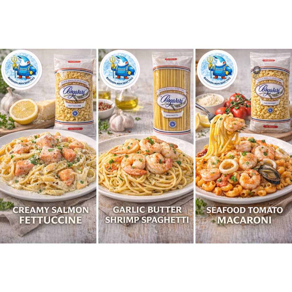 พาสต้าเส้นแบน Fettuccine Pasta Durum Wheat 500g เส้นแฟตตูชินี่ พาสต้าอิตาเลียน รูปที่ 3