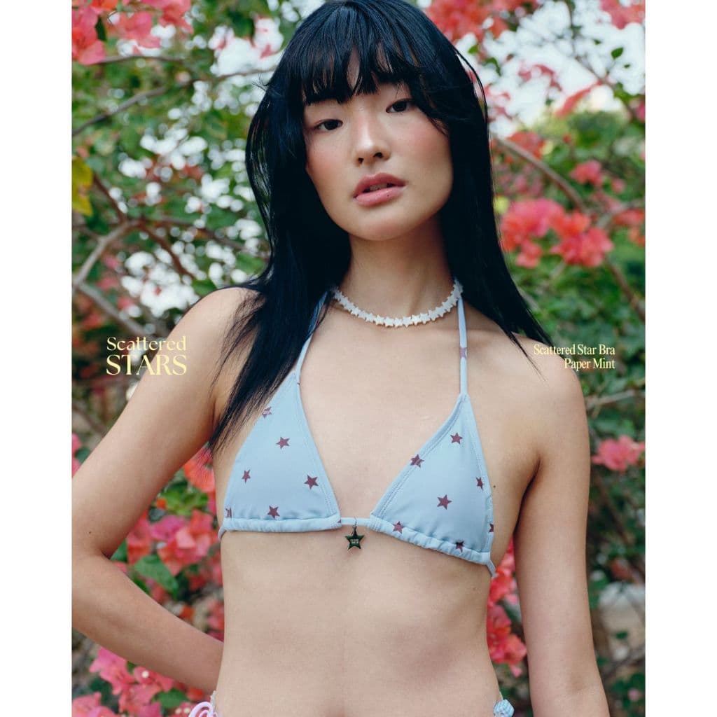 when.we.summer - Scattered Stars Bra กระชับเก็บหน้าอกอย่างดี *สินค้า * รูปที่ 4