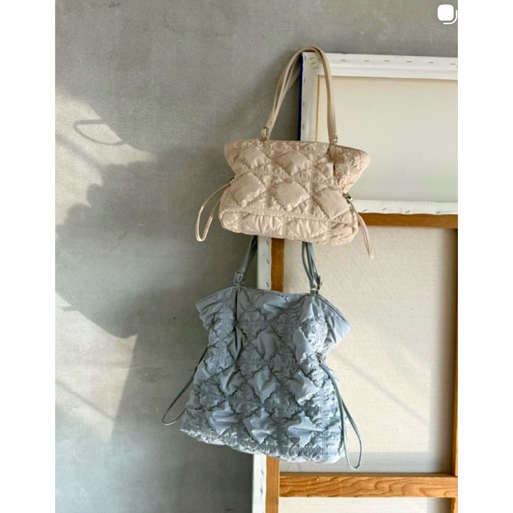 Carlyn Bag รุ่น Dape S / L สี Black/Fog Beige/Fog Blue/Fog Gray รูปที่ 5