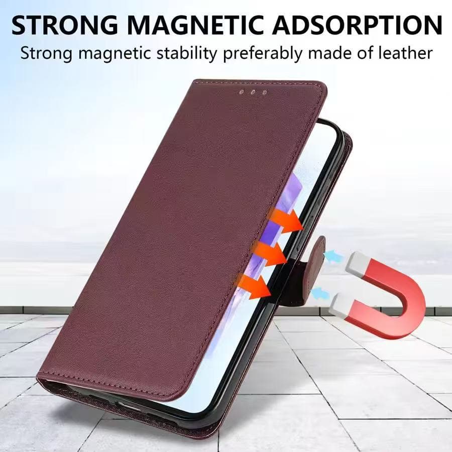 เคสฝาพับหนัง ล็อคได้ สำหรับ Vivo Y11 Y12 Y15 Y17 Y12A Y12S Y3S Y20 Y20S Y20I Y02 Y02A Y02Tเคสกันกระแทกฝาพับ พร้อมช่องใส่ รูปที่ 6