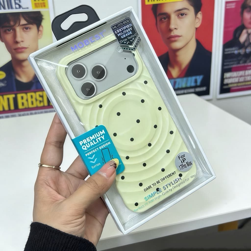 Mobest เคสลายโบว์ แม่เหล็กชาร์จ สำหรับรุ่น ไอโฟน 17promax 17pro 17 15promax 14promax 13promax รูปที่ 6
