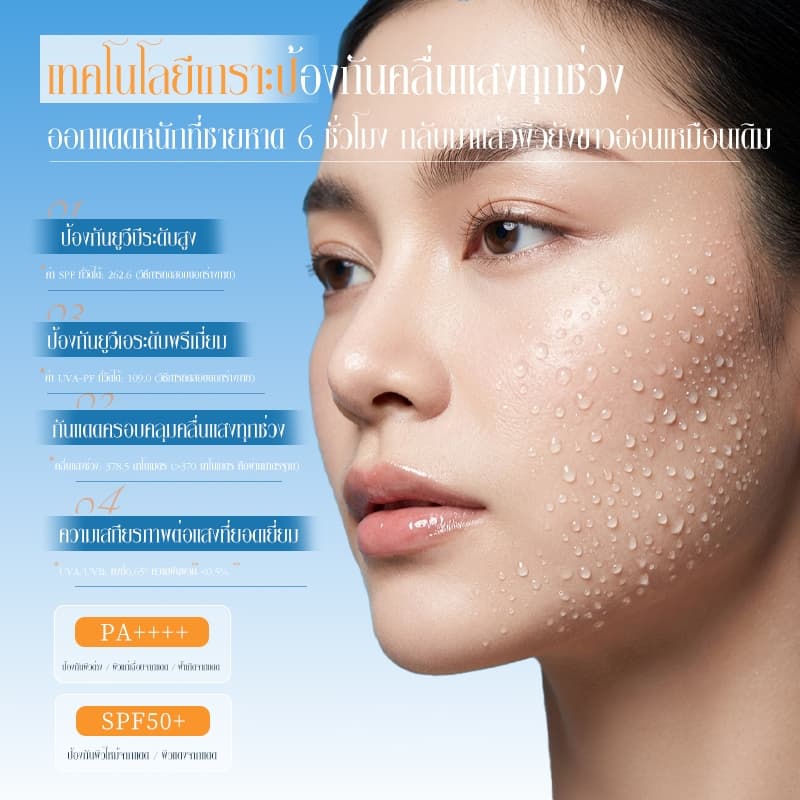 Bodana กันแดด SPF50+ PA++++ เนื้อเซรั่มเบา ซึมไวไม่มัน ใช้ได้ทุกวัน แพ้ง่ายโอเค รูปที่ 5
