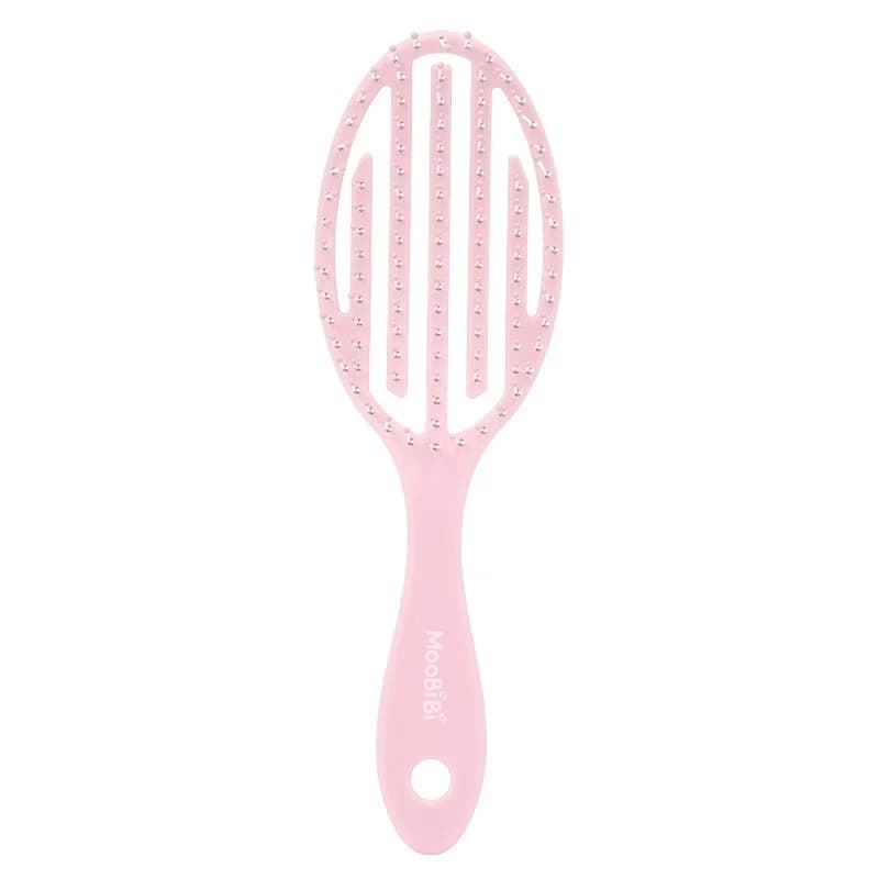 MOOBIBI Airy Light Detangling Brush หวีแอร์รี่ หวีผมเปียกและแห้ง หวีไดร์ ทรงเว้าโค้ง รูปที่ 3