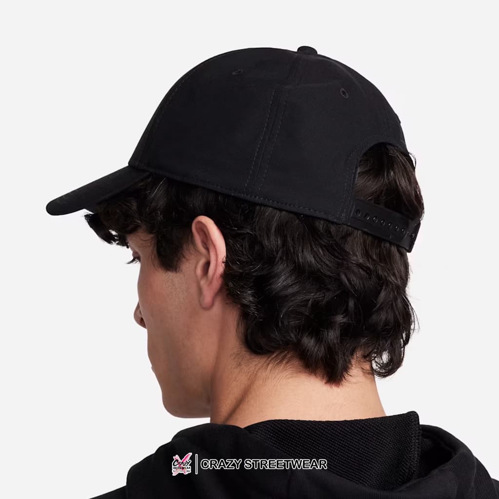 หมวกแก๊ป Nike Dri-FIT Club Structured Swoosh Cap ลิขสิทธิ์แท้ ไนกี้ หมวกไนกี้สีดำ หมวก รูปที่ 5