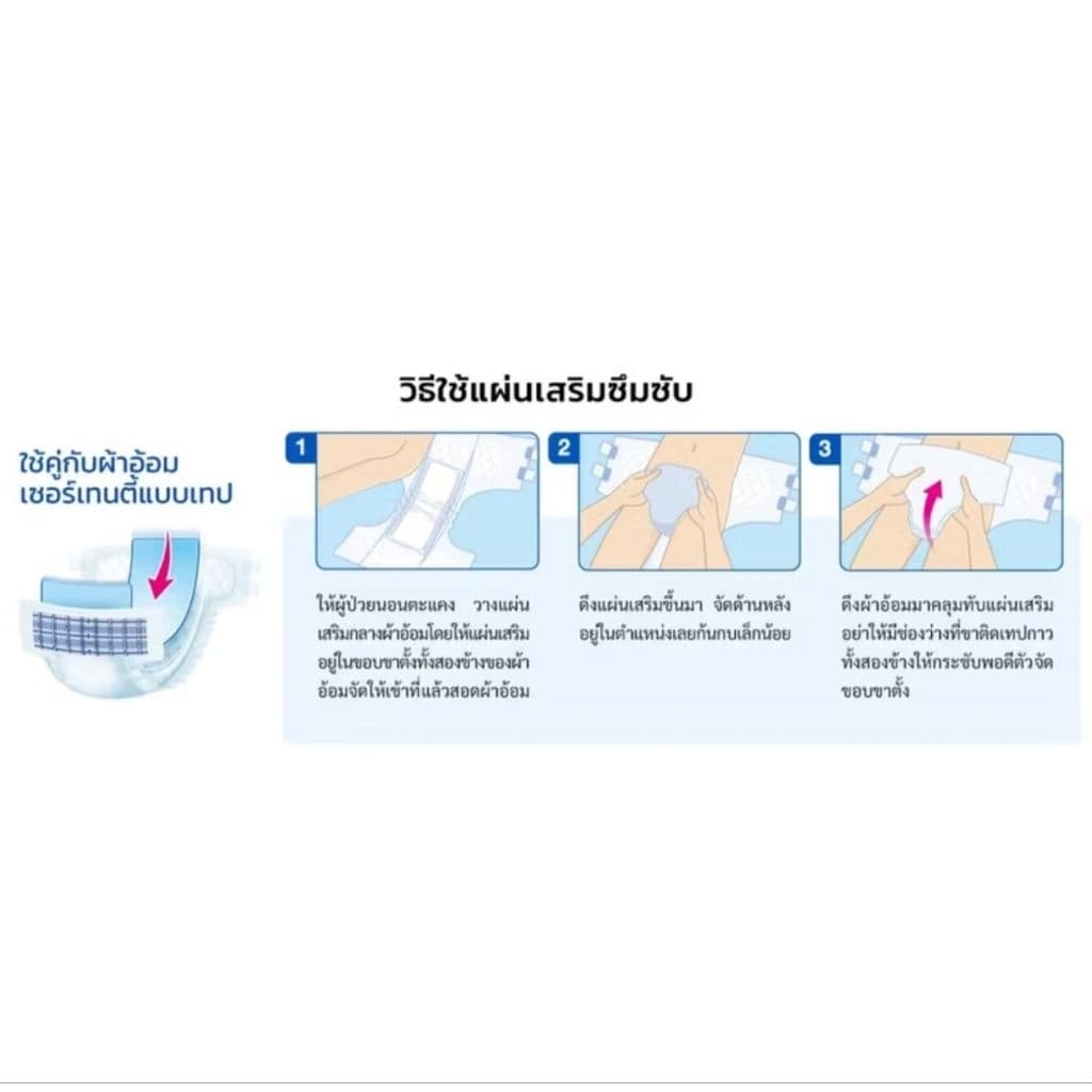เซอร์เทนตี้ แผ่นเสริมซึมซับ เดย์ & ไนท์ 45 ชิ้น x 4 แพ็ค รูปที่ 6