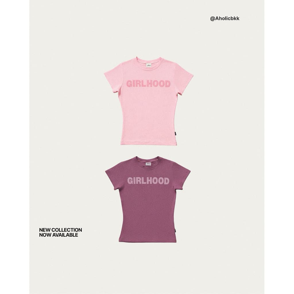 AHOLICBKK | GIRL HOOD SLIM FIT - เสื้อทรงสลิมฟิต รูปที่ 2