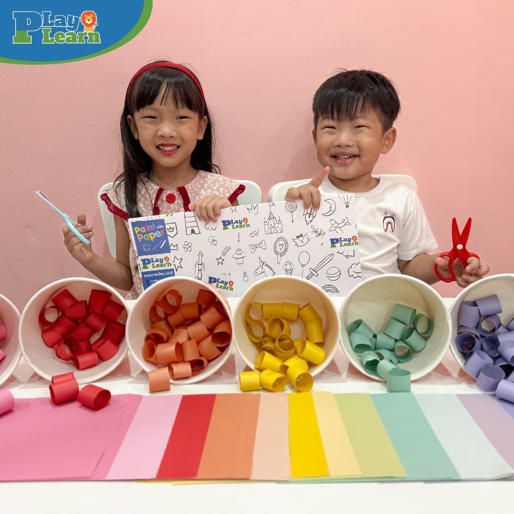 Play Plearn Kid ชุดกระดาษโอริกามิ Origami Paper ใช้สำหรับงาน DIY รูปที่ 4
