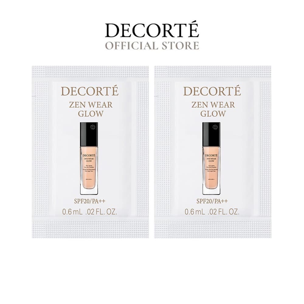 DECORTE ZEN WEAR GLOW SAMPLE SET รูปที่ 1