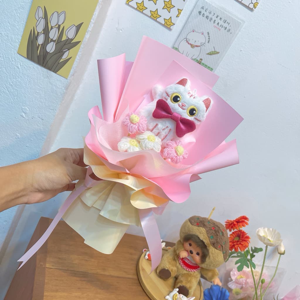 ช่อตุ๊กตา มีหลายแบบ ราคา ต่อ 1 ช่อ ช่อปัจฉิม รูปที่ 6