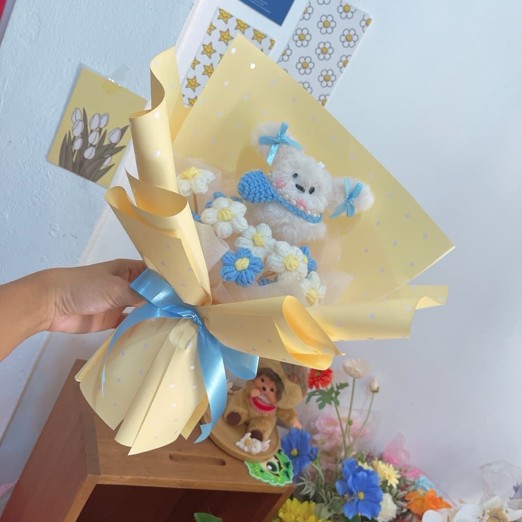 ช่อตุ๊กตา มีหลายแบบ ราคา ต่อ 1 ช่อ ช่อปัจฉิม รูปที่ 7