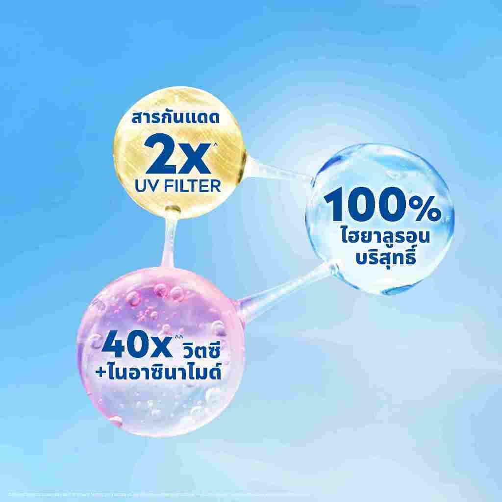 นีเวีย บอดี้ โลชั่น เอ็กซ์ตร้า ไบรท์ ดับเบิ้ล มอยส์เจอร์ 350 มล. 2ชิ้น NIVEA รูปที่ 7