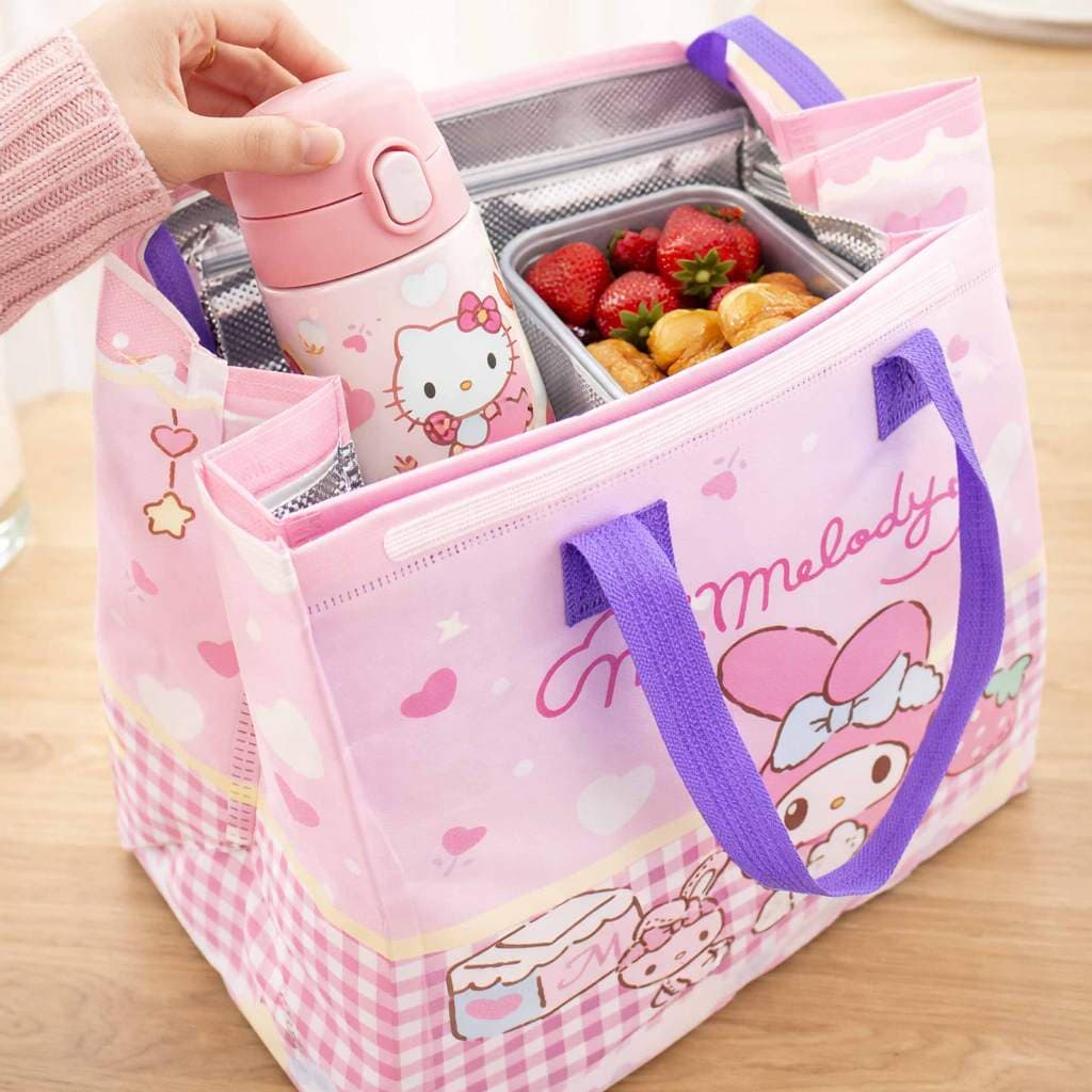กระเป๋าเก็บอุณหภูมิ ลายการ์ตูน Sanrio ลิขสิทธิ์แท้ น่ารักน่าใช้ รูปที่ 4