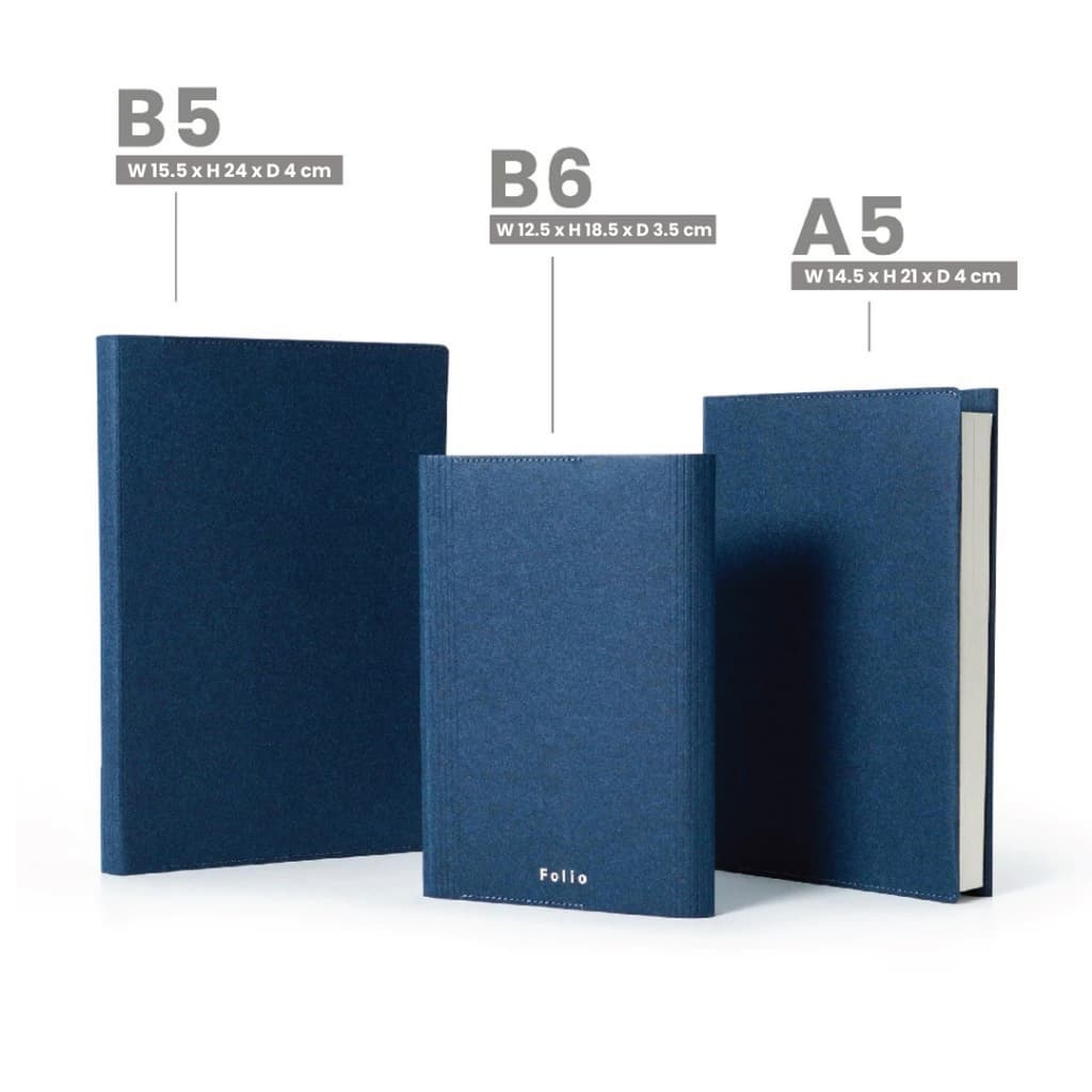 Folio : Book Cover ปกห่อหนังสือ ปกห่อนิยาย ผลิตจากกระดาษซักได้ รูปที่ 5