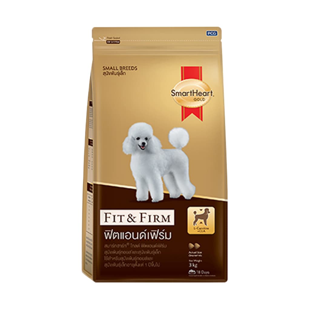SmartHeart gold สมาร์ทฮาร์ท โกลด์ อาหารสุนัข ขนาด 3KG รูปที่ 2