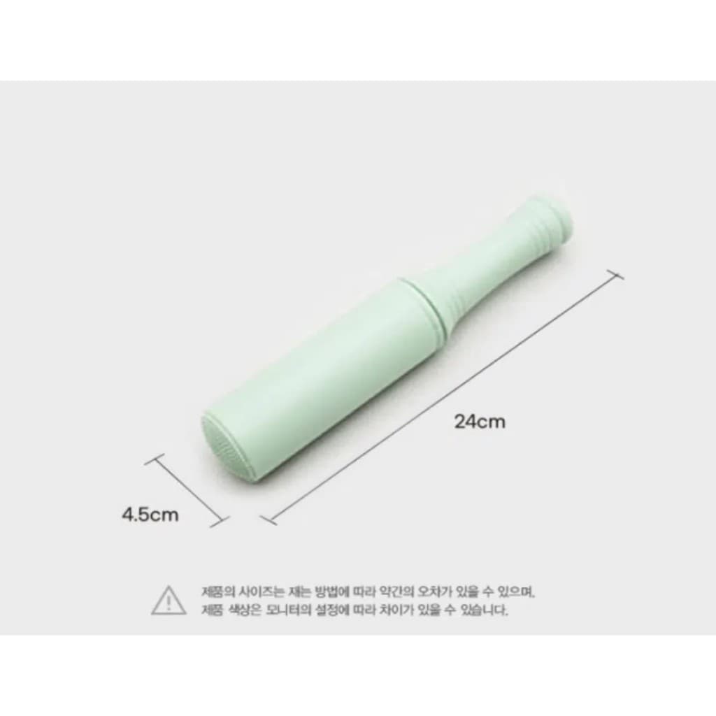 เซ็ทครกพลาสติกเกาหลี ครกพร้อมสาก สีมิ้นต์พาสเทล น้ำหนักเบา ไม่ขึ้นรา Plastic Mortar Set 절구통 รูปที่ 6