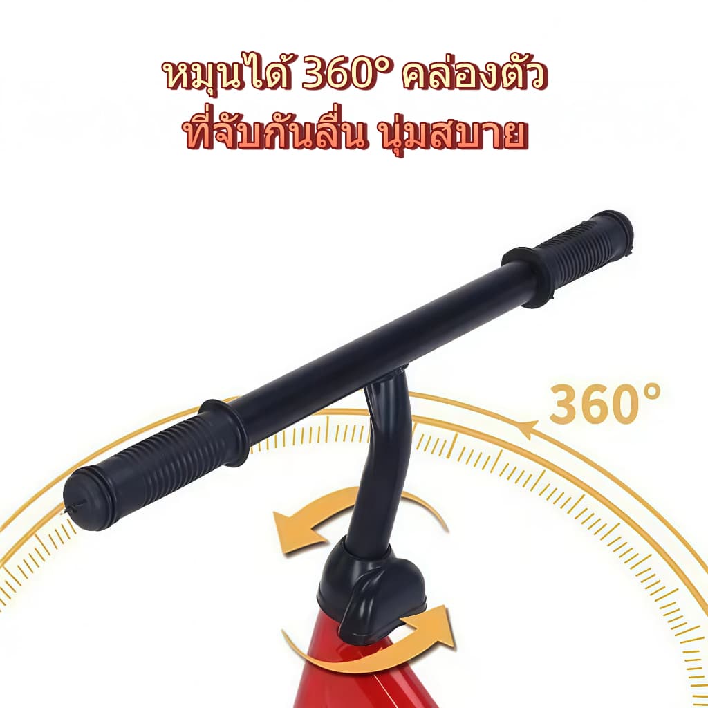 จักรยานทรงตัวเด็ก รถขาไถ ล้อ EVA กันลื่น ขี่นุ่ม ลดแรงกระแทก แฮนด์หมุนได้ 360° ใช้งานคล่องตัว เบาะนุ่ม ปรับระดับได้ รุ่น รูปที่ 9