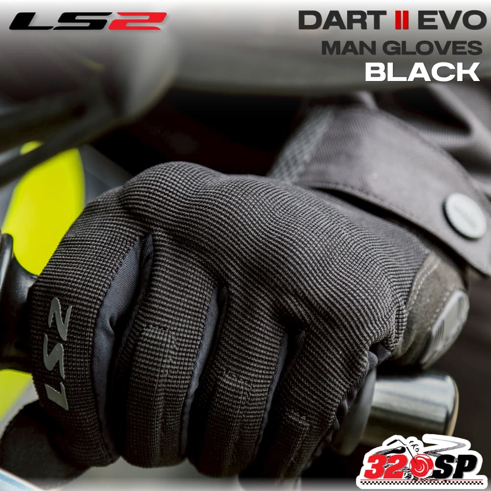 ส่งด่วน!! ถุงมือขับมอเตอร์ไซค์ LS2 DART II EVO MAN GLOVES ของแท้ !! 320SP รูปที่ 5