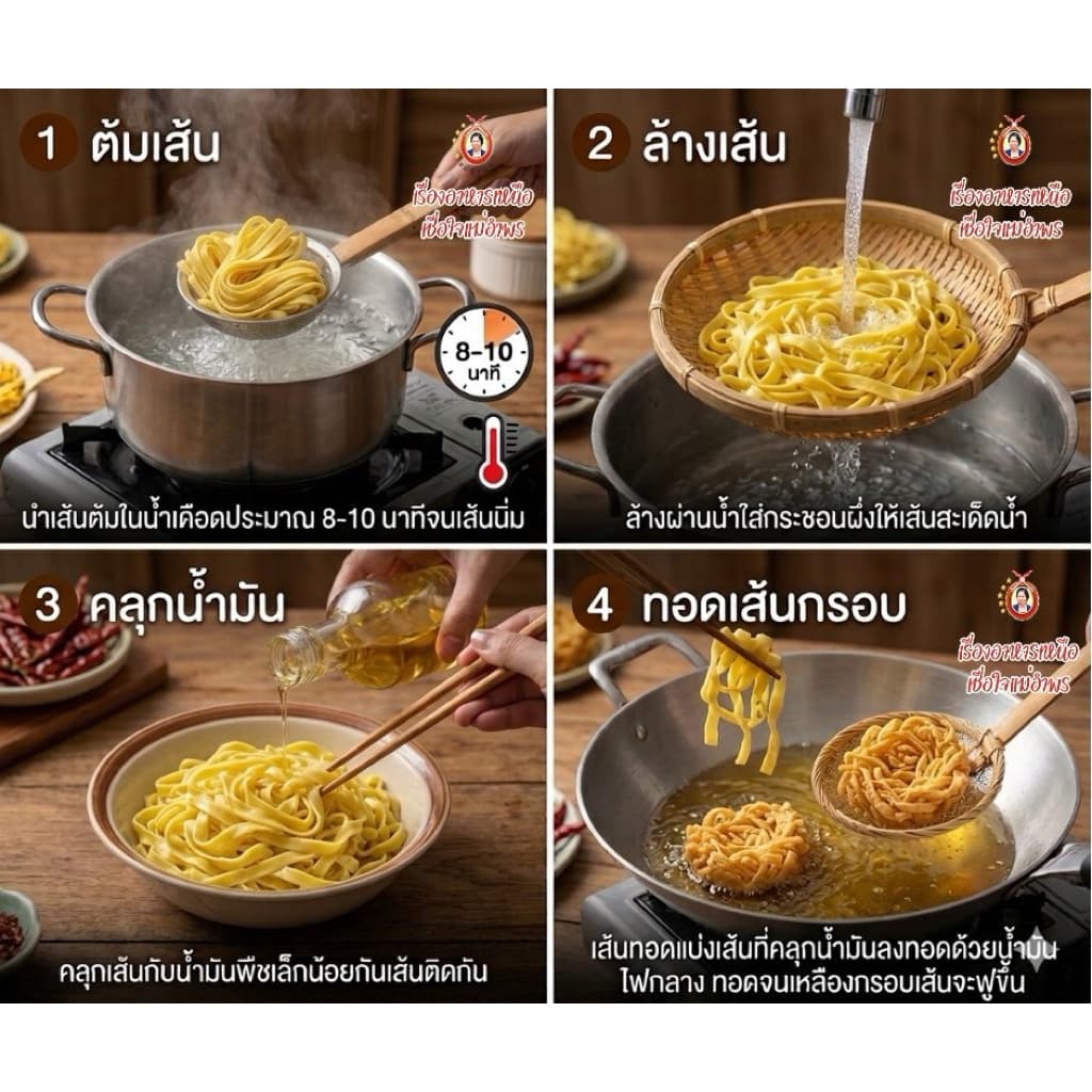 ชุดทำข้าวซอย F ตราแม่อำพรเชียงใหม่ เสริฟได้5ที่สูตรเข้มข้นหอมเครื่องคุณภาพมาตฐานส่งออก รูปที่ 3