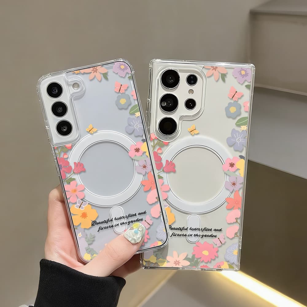 เคสแม่เหล็ก เคส For Samsung A15 A07 4G A17 5G A37 A57 A06 A56 5G A16 A26 A36 A55 A35 A54 S26 S25 Ultra S24 FE เคสทรศัพท์ รูปที่ 4