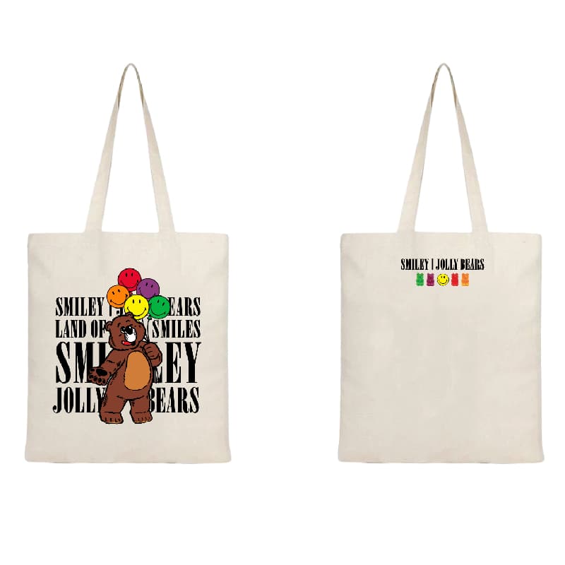 (ของเเถม) SMILEY® JOLLYBEARS GRAPHIC TOTE BAG