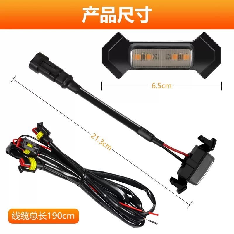 4PCS ไฟส่องกระจังหน้า Daytime สำหรับรถ Ford F150 Raptor 12V รถกระบะ และรถออฟโรด รูปที่ 7