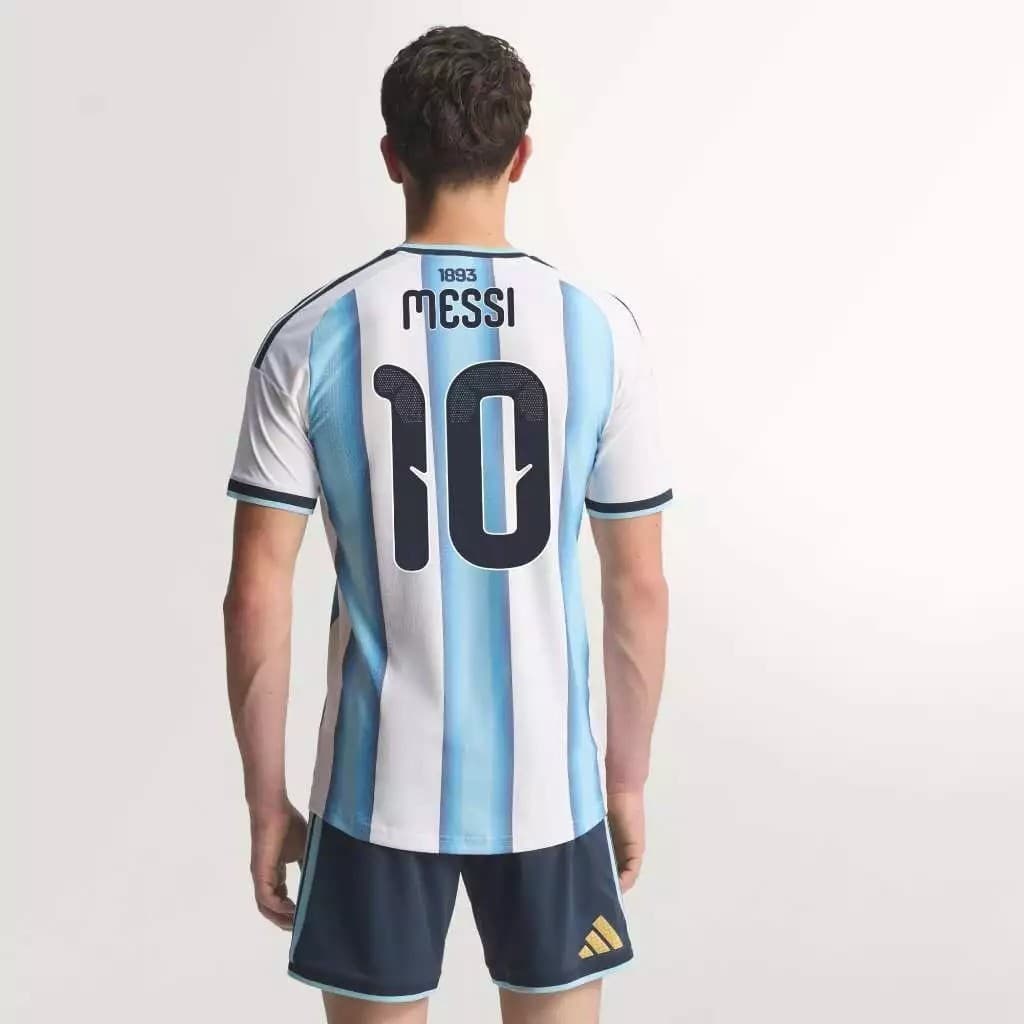 adidas Argentina 26 Home Away Authentic Jersey เสื้อฟุตบอล รูปที่ 5