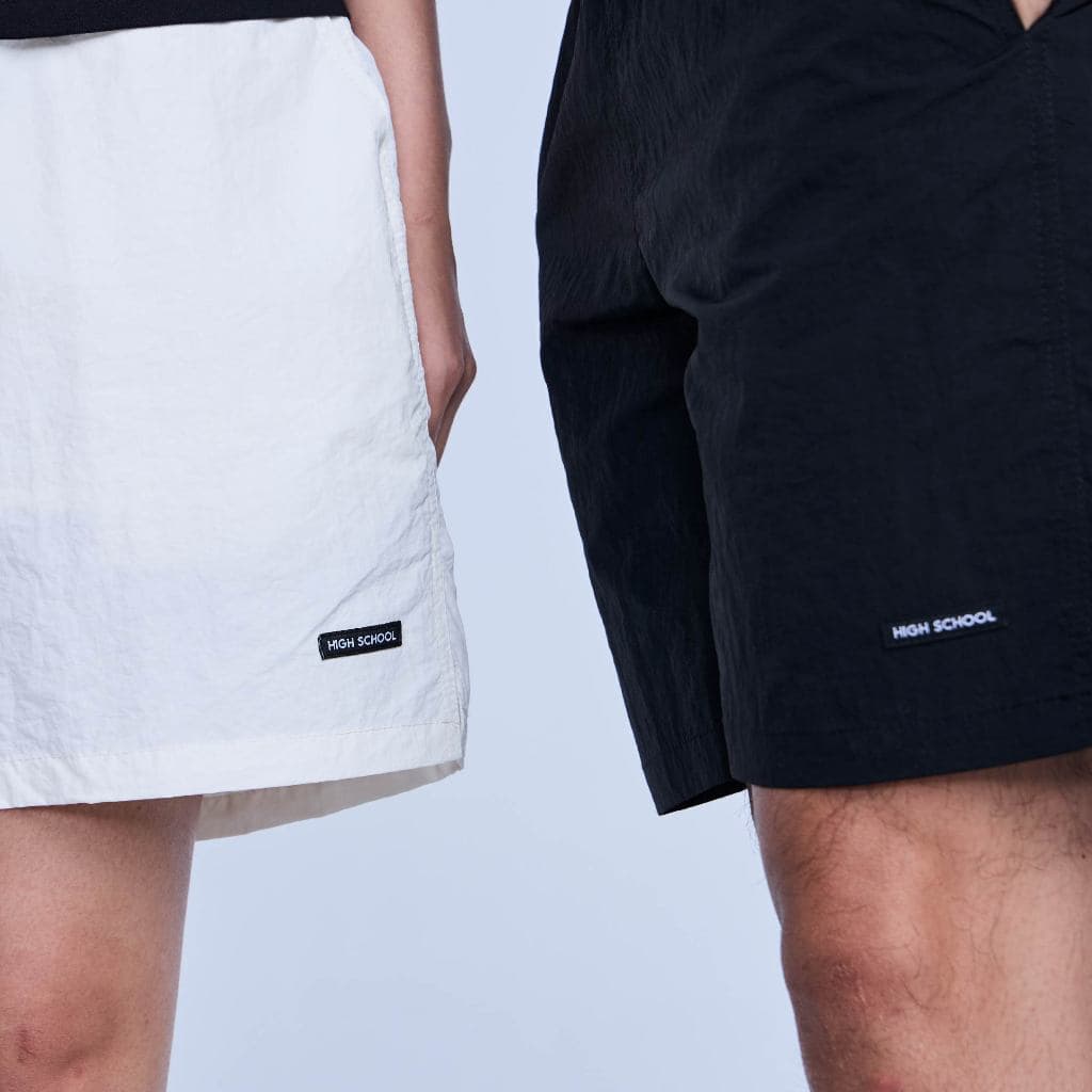 Highschool Basic Collection : Routine Nylon Shorts กางเกงขาสั้นผ้าไนลอน - BTB35645 รูปที่ 3