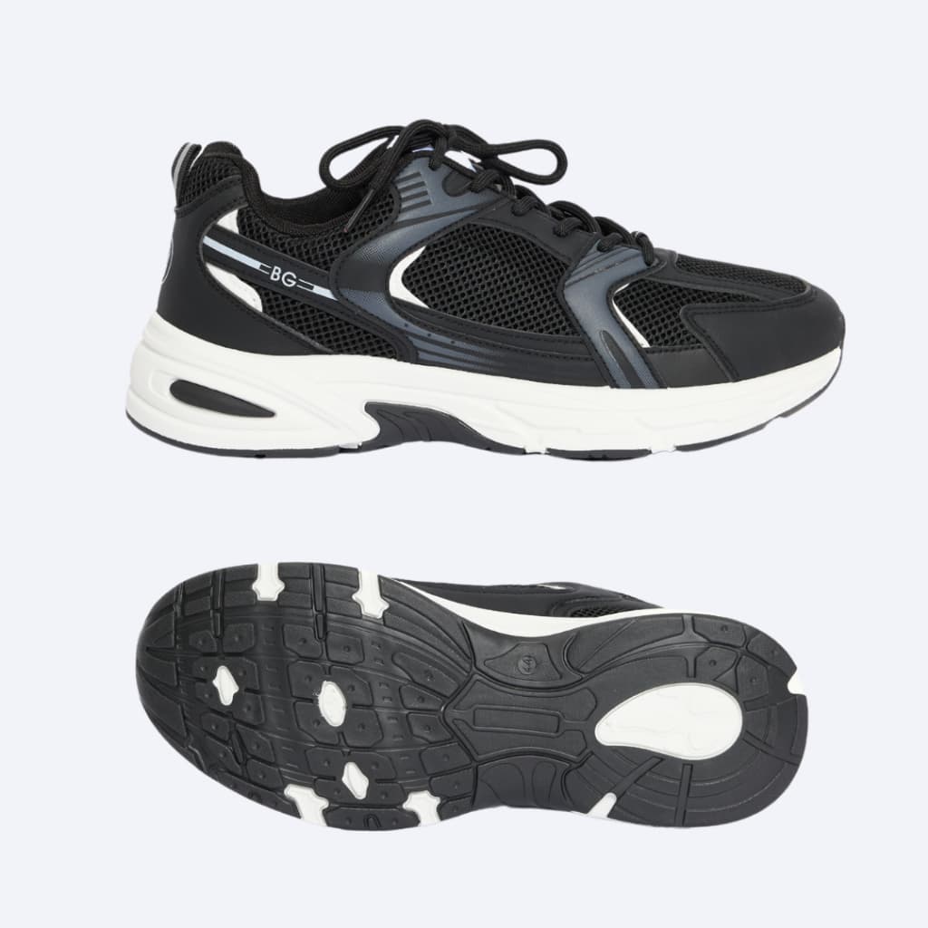 BODY GLOVE Shoe รองเท้าผ้าใบ ผู้ชาย-ผู้หญิง สีดำ-เทา รูปที่ 2