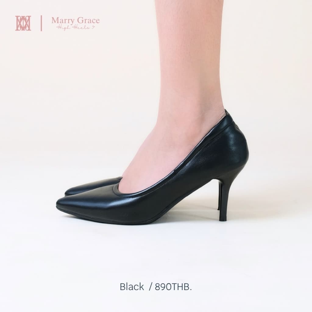 iamJinny JN065 รุ่น Marry Grace 3" สีดำ รูปที่ 3