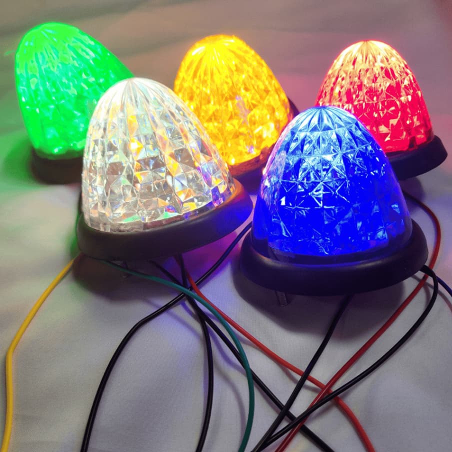 ไฟ รสพ. ไฟติดข้างรถ LED มีไฟ 12v และ 24v รูปที่ 1