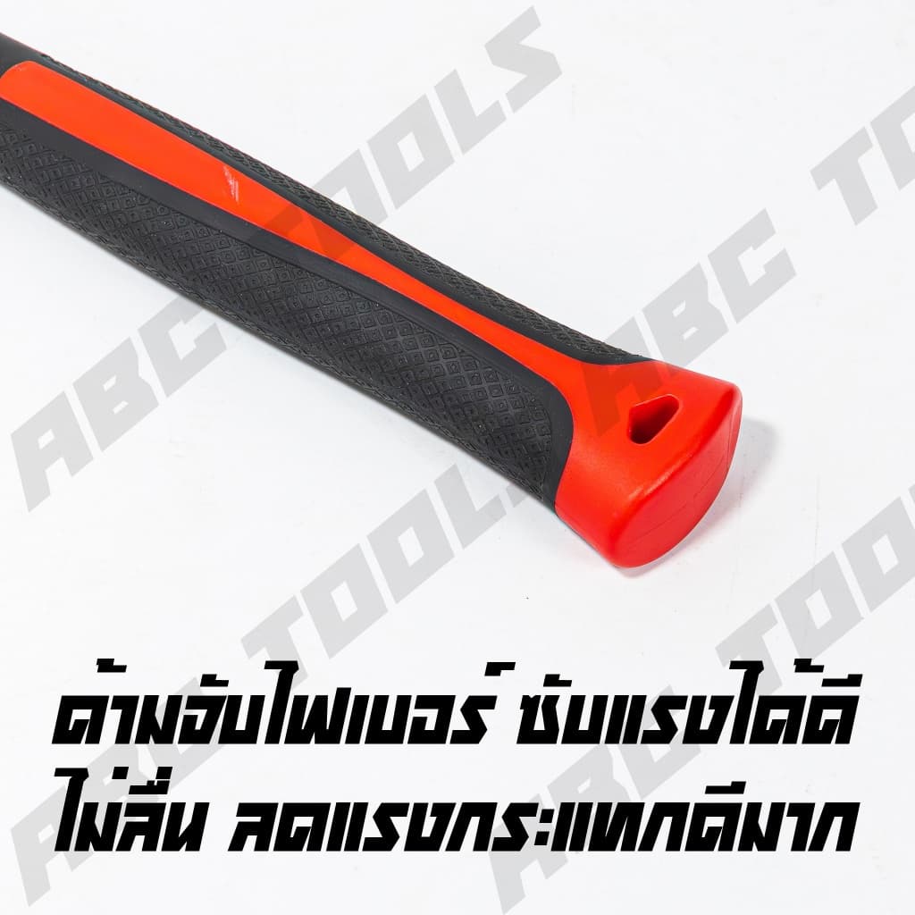 ค้อน ช่างทอง ตีกิ๊บ เดินสายไฟ ด้ามยาง ด้ามไฟเบอร์ ABCX ค้อนช่างทอง ค้อนตีกิ๊บ มีให้เลือกหลายขนาด 100, 150, 200, 250, 300 รูปที่ 4