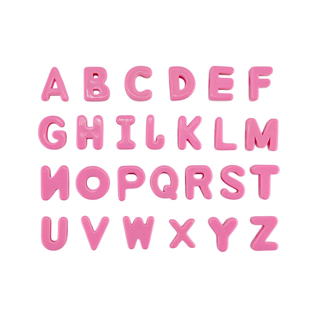 ลูกปัดอักษรภาษาอังกฤษ A-Z โทนสีล้วนสุดละมุน คุมโทนสุดๆ สำหรับร้อยเชือก Custom พวงกุญแจ งาน DIY ยอดฮิต รูปที่ 2