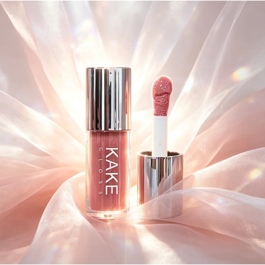 ลิปกลอส KAKE Glass Crystal Lip Gloss Lip Essence Oil Beauty Liquid Lipstick ติดทนนานและให้ความชุ่มชื้น พร้อมเนื้อสัมผัสแ รูปที่ 5