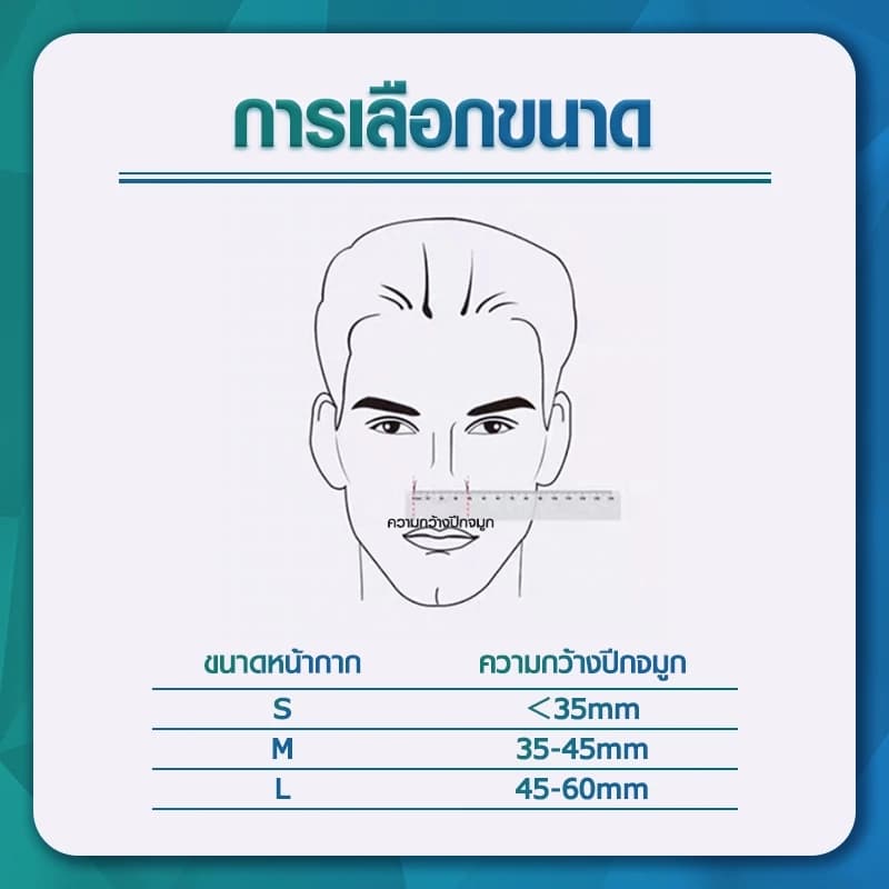 หน้ากาก cpap bmc P2 หมอนรองจมูก ซิลิโคน 3 ขนาด S/M/L พร้อมอุปกรณ์ 22 มม. เหมาะสําหรับเครื่อง CPAP เชื่อมต่อท่อและจมูก รูปที่ 3